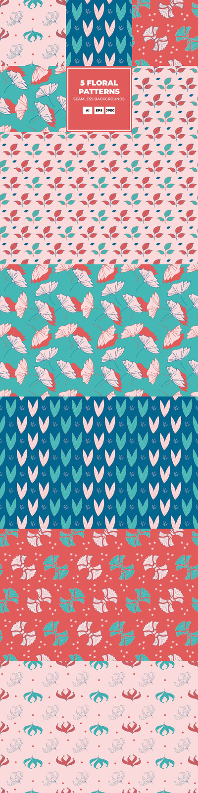 复古图案背景文件下载 (EPS,AI,JPG)