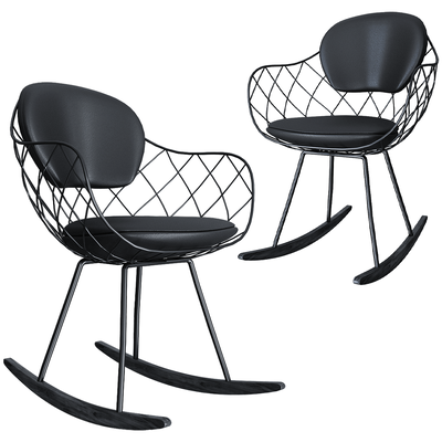 Magis Pina休闲摇椅3D模型（OBJ,FBX,MAX）