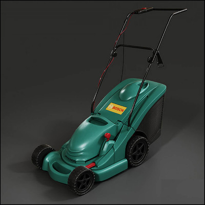 Bosch博世割草机3D模型（FBX,MAX）