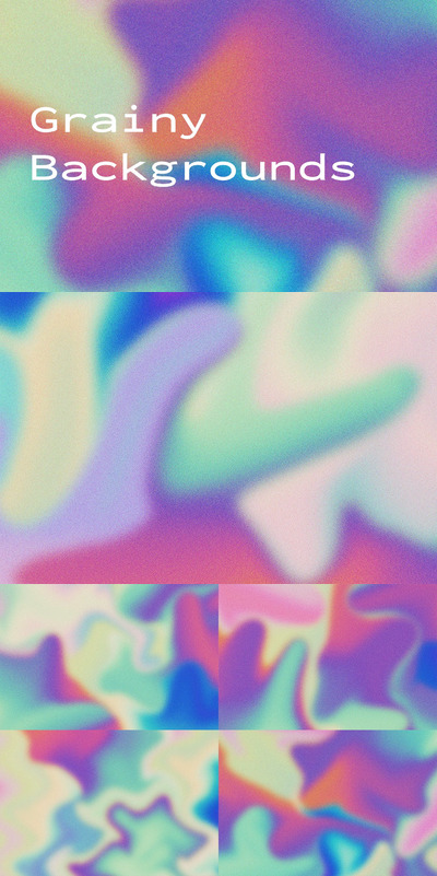 颗粒全息背景 (JPG)