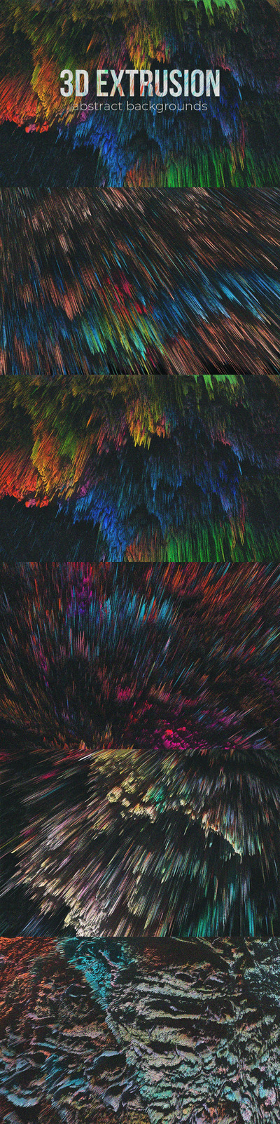 抽象三维挤压背景 (JPG)