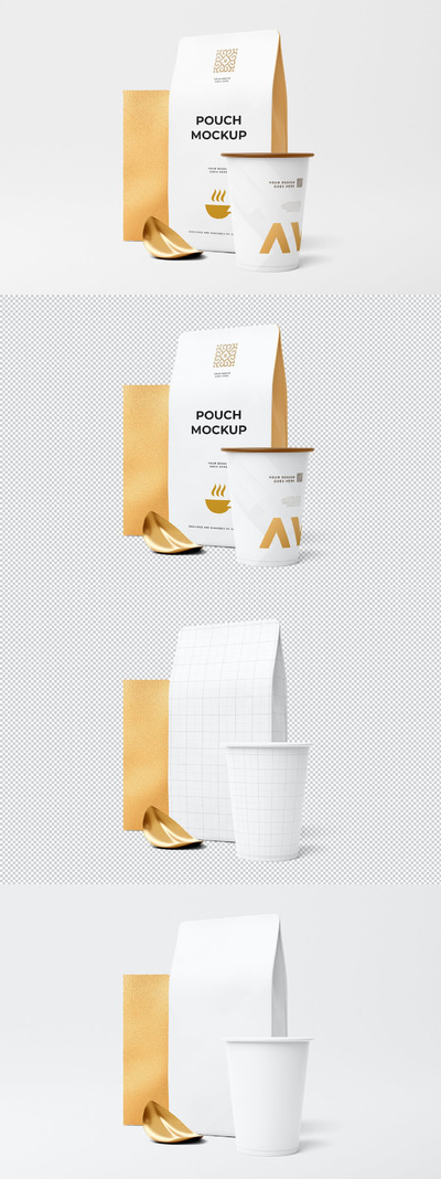 袋装实物模型样机下载 (PSD)