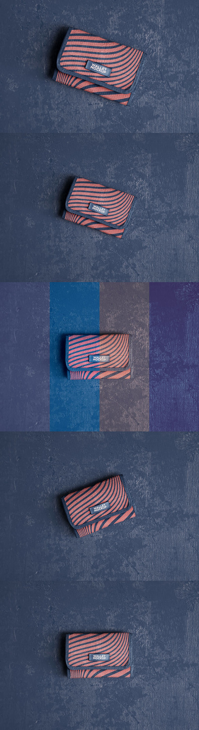 钱包实物模型样机下载 (PSD)