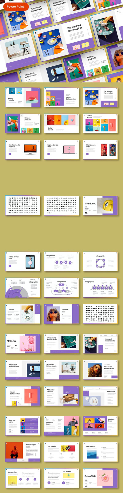 商业服务介绍PPT模版 (PPTX)
