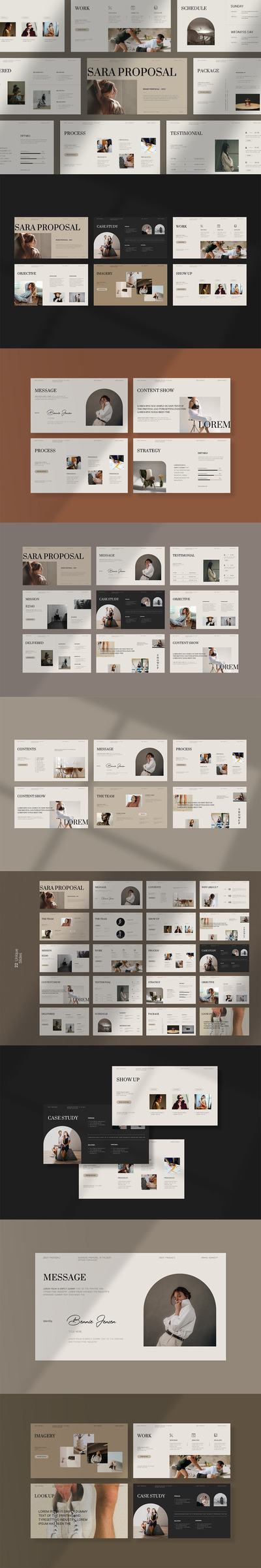 项目公司提案模板PPT模版 (PPTX)