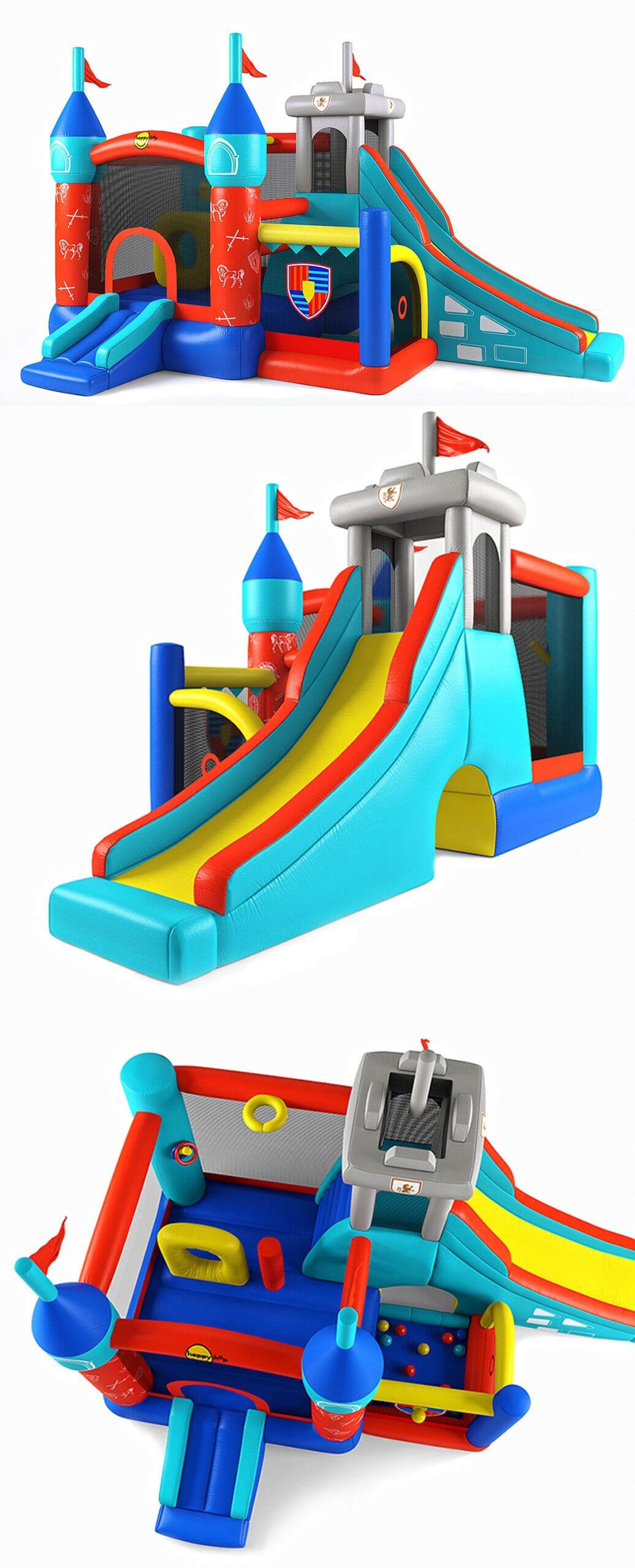 儿童充气城堡3D模型（FBX,MAX）