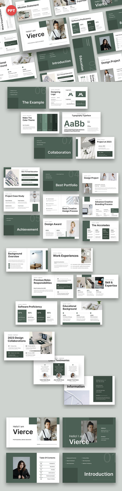 个人简历PPT模版 (PPT)