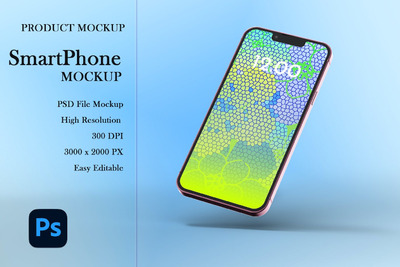 iPhone手机样机 (PSD,JPG)