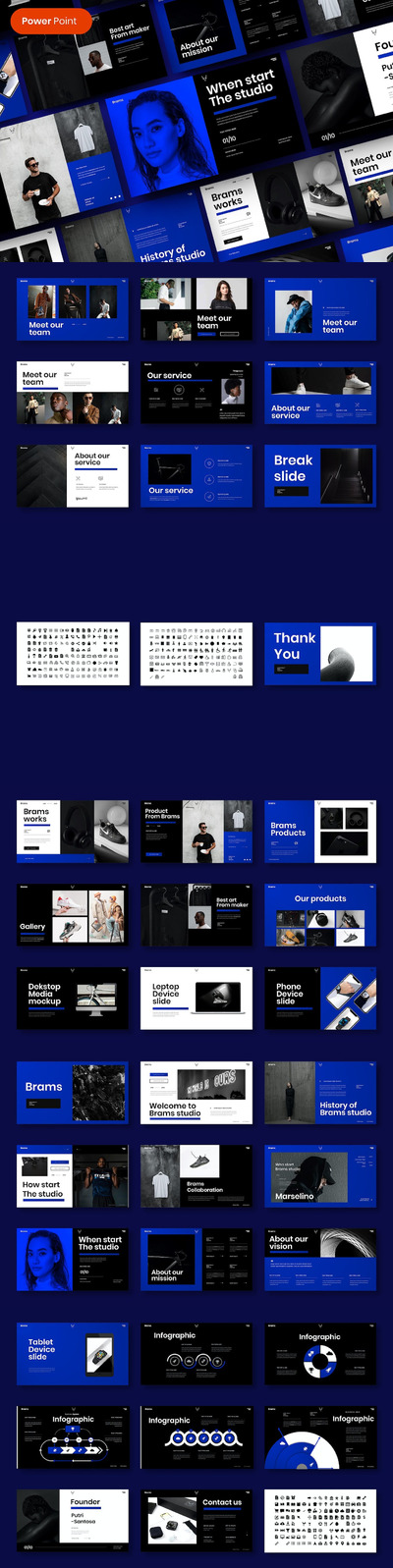 创意机构简介PPT模板 (PPTX)