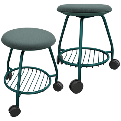 Balma Pung带脚轮的金属结构软垫凳3D模型（OBJ,FBX,MAX）