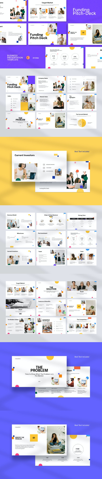 投资者推销平台演示ppt模板 (PPTX)