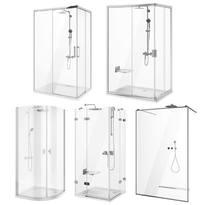 Ravak and Radaway浴室淋浴间3D模型（OBJ,MAX）