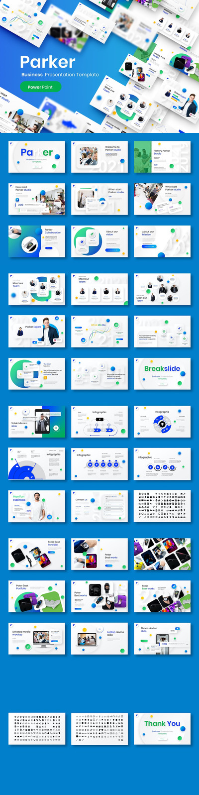 🔴时尚高端清新简约多用途的高品质商业商务powerpoint幻灯片演示模板（pptx）