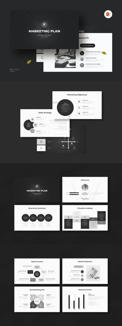 新兴市场与商业拓展ppt模板 (PPTX)