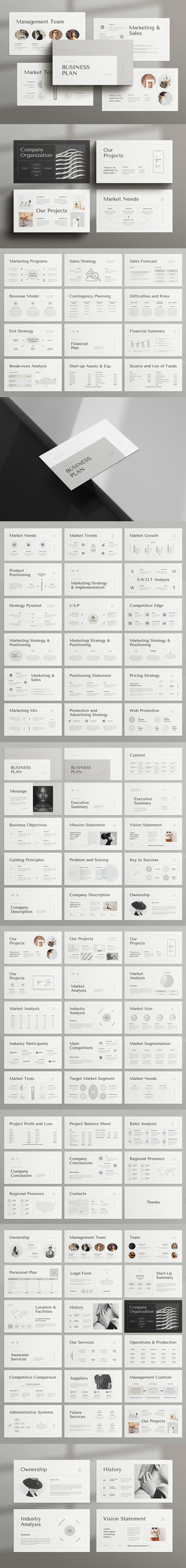 营销策略与品牌传播ppt模板 (PPTX)