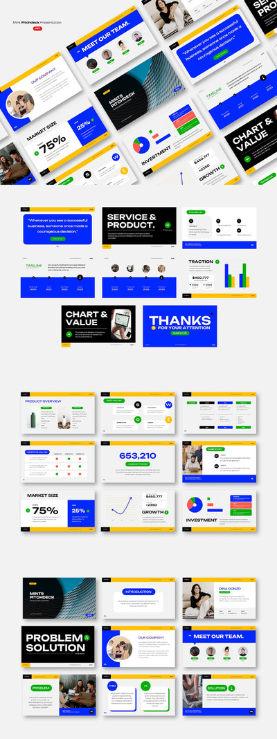 B2B与B2C商业策略ppt模板 (PPTX)