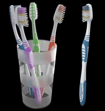 Colgate牙刷3D模型（FBX,MAX）