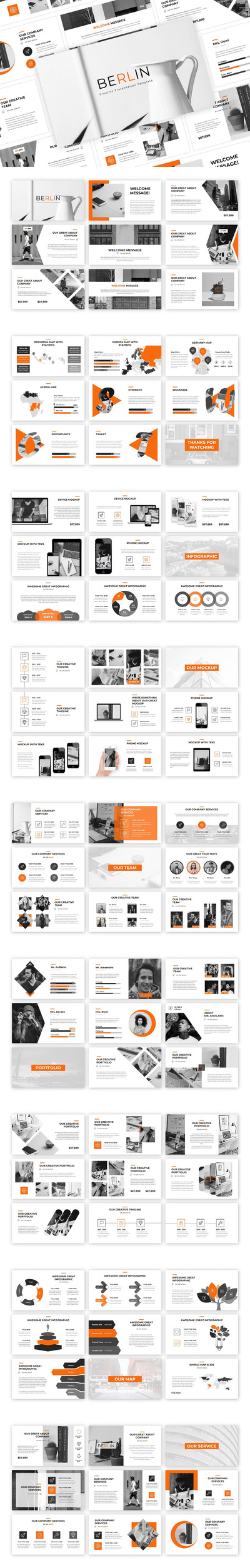 柏林创意动力产品展示PPT模版 (PPTX)