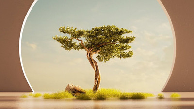 免费C4D+OC自然场景 项目文件下载