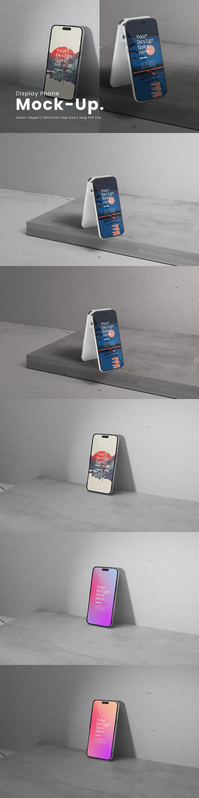 苹果灵动岛iPhone 14 Pro Max手机屏幕样机 (PSD)