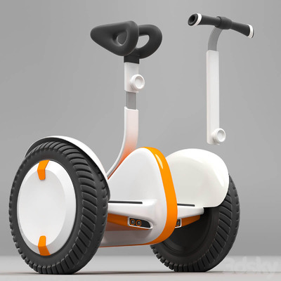Segway赛格威电动滑板车3D模型（FBX,MAX）
