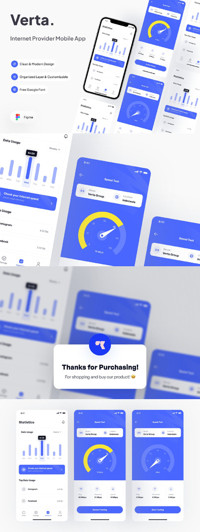 统计页面APP UI KIT (FIG)