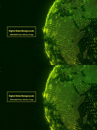 数字地球仪背景 (JPG)
