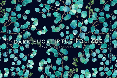 深色真蕨叶背景 (JPG)