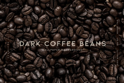 黑咖啡豆背景 (JPG)