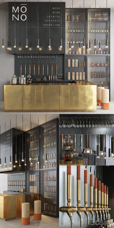 酒吧3D模型（OBJ,MAX）