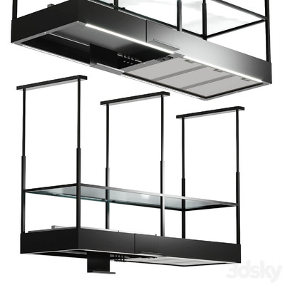 Falmec Spazio抽油烟机3D模型（OBJ,FBX,MAX）