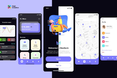 理财银行应用APP UI KIT (FIG)
