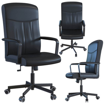 Ikea MILLBERGET办公转椅3D模型（OBJ,FBX,MAX）