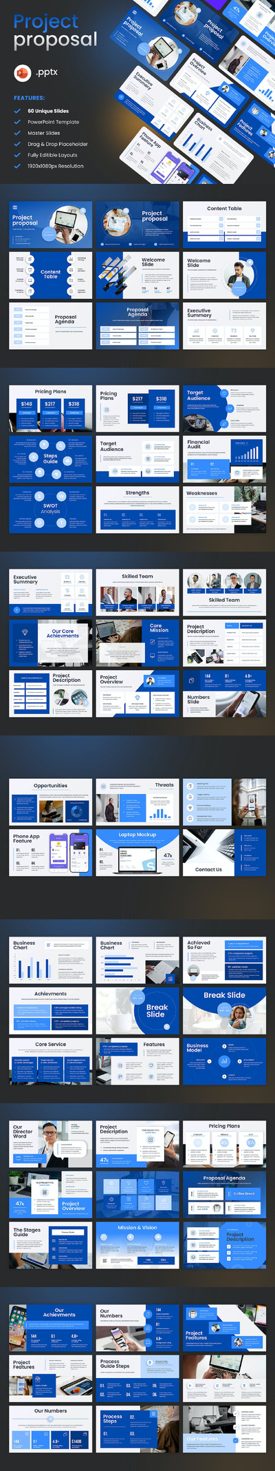 项目提案ppt演示文稿 (PPTX)