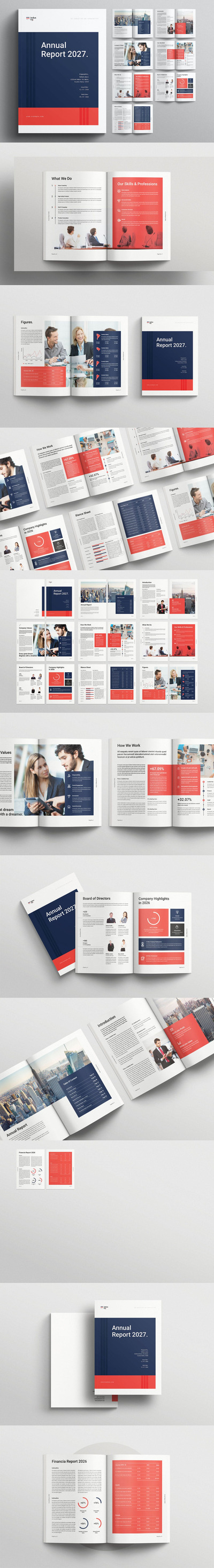 竖版年度报告手册（INDD）