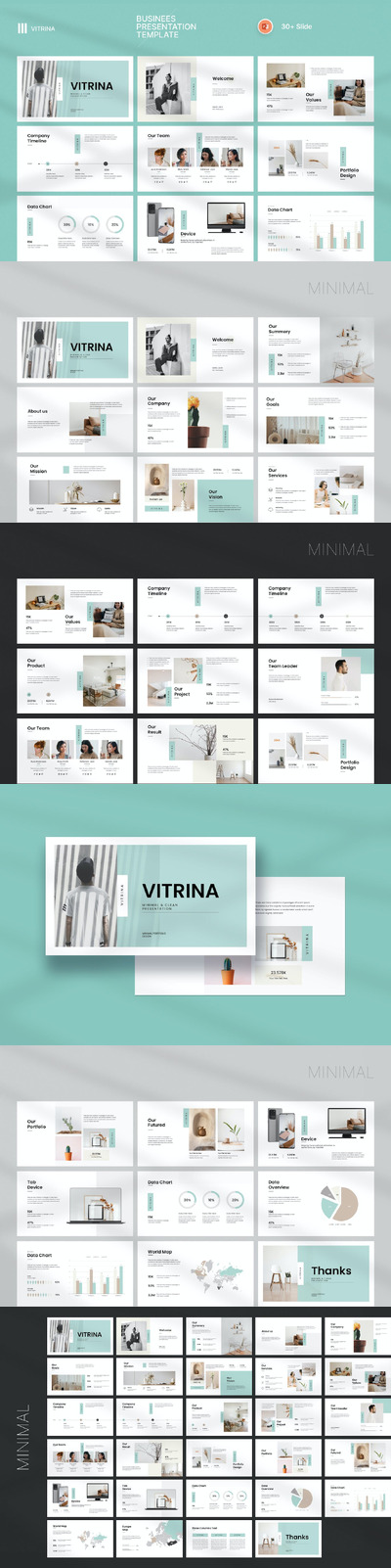 极简主义业务介绍 (PPTX)