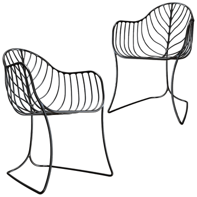 Royal Botania FOL55金属线条结构扶手椅3D模型（OBJ,FBX,MAX）