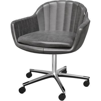 Polflex Rose 423皮革办公转椅3D模型（OBJ,FBX,MAX）