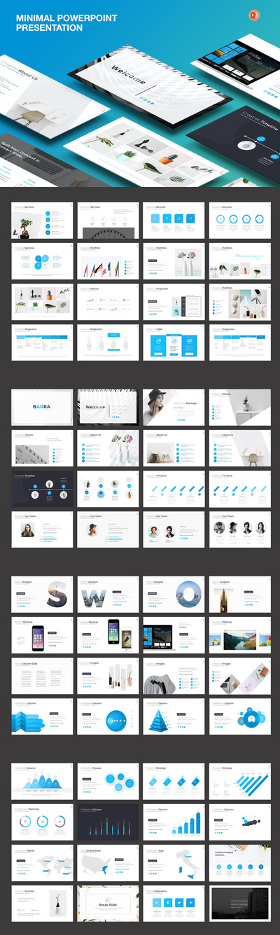 🔴时尚高端专业的高品质大数据SWOT大数据PowerPoint幻灯片演示模板（pptx）