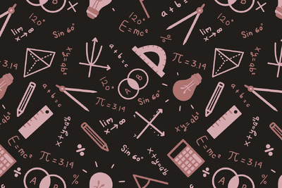 数学无缝图案 (PSD)