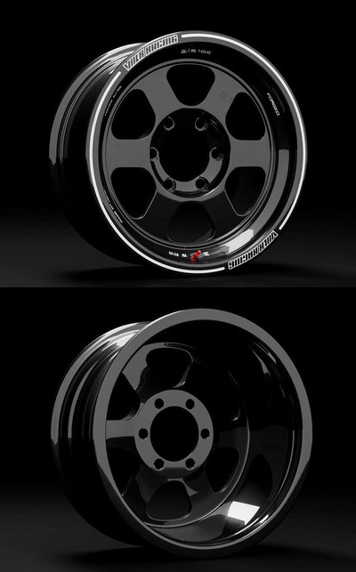 Volk Racing TE37XT汽车轮毂3D模型（OBJ,FBX,MAX）