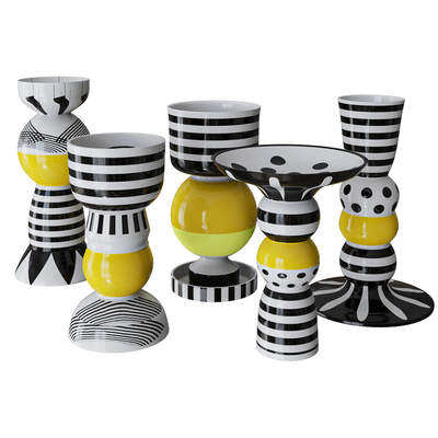 Ceramum Memphis陶瓷烛台3D模型（OBJ,FBX,MAX）