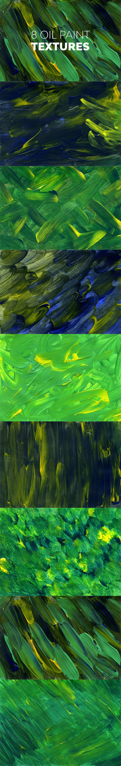 🔴8个时尚高端油画质感的背景底纹纹理大集合