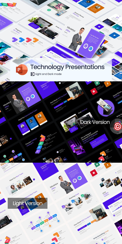 人工智能项目计划展示PPT模版 (PPTX)