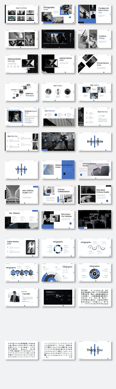 🔴时尚高端专业多用途的高品质商业商务PowerPoint幻灯片演示模板（pptx）