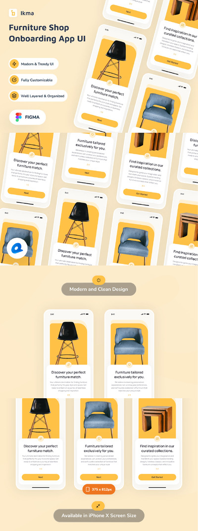 电商注册应用App UI Kit (FIG)