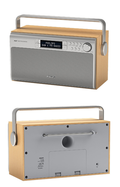 飞利浦Philips AE5220便携式收音机3D模型（OBJ,FBX,MAX）