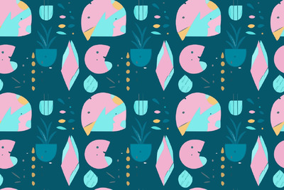 抽象几何图案具有清晰的纹理 (Ai)