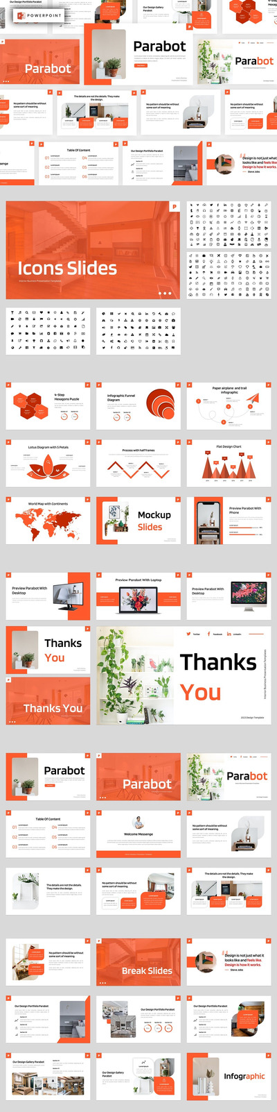 室内盆栽养护技巧建议PPT模板 (PPT,PPTX)