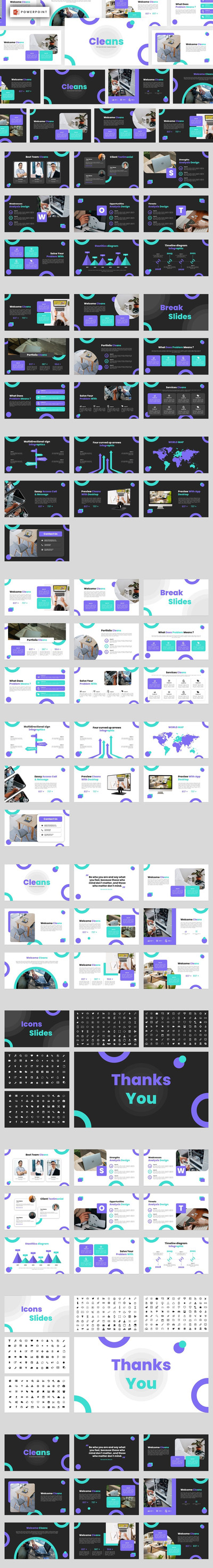 简约创意数据演示ppt模板 (PPT,PPTX)